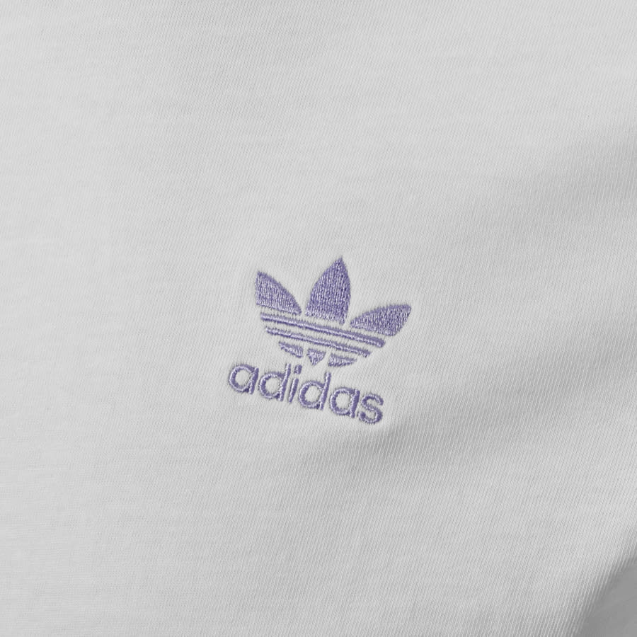 Alternative Image for Productadidas Originals Essential T Shirt White3